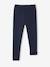 Leggings Lined in Polar Fleece for Girls BROWN LIGHT ALL OVER PRINTED+chocolate+dark grey+dusky pink+ink blue+printed grey 