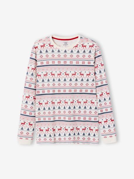 Christmas family men's 2-piece pyjamas night blue 