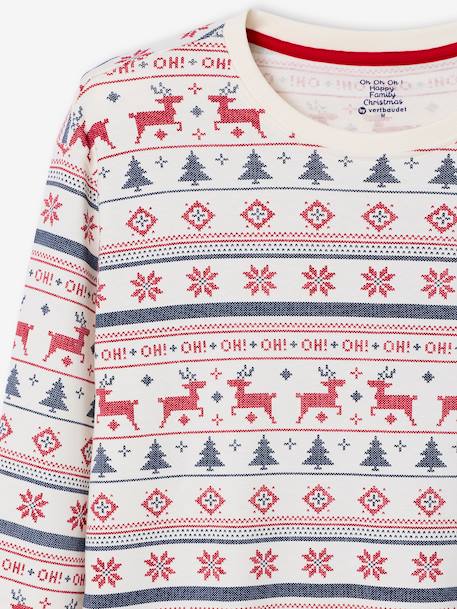 Christmas family men's 2-piece pyjamas night blue 