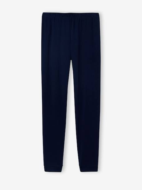Christmas family men's 2-piece pyjamas night blue 