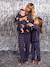 Flannel pyjamas for women - ENVIE DE FRAISE Christmas family capsule bordeaux red 