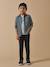 Velour Slim Fit Trousers for Boys, CYRILLUS 6399 