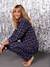 Flannel pyjamas for women - ENVIE DE FRAISE Christmas family capsule bordeaux red 