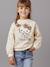 HELLO KITTY® leopard print girl's sweatshirt ecru 