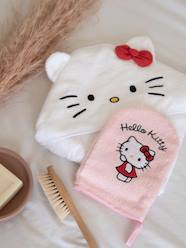 Nursery-Bathing & Babycare-Bath Cape & Wash Mitt Gift Set, HELLO KITTY 