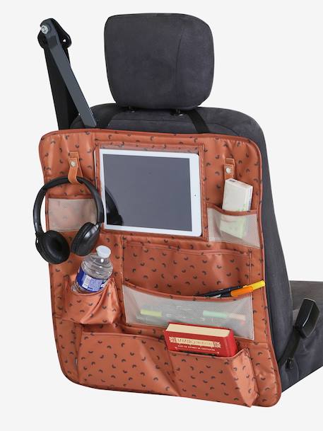 Car Organiser, Fashion Roll ecru+iridescent copper 