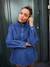 Smock-Style Denim Blouse for Women, Family Capsule Collection double stone 