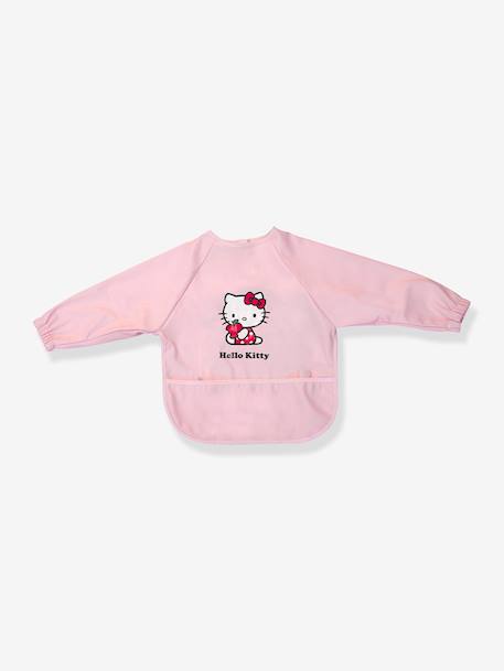 Long-Sleeved Bib for Babies, Hello Kitty rose 