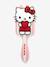 Girl's HELLO KITTY hairbrush with 3-D appliqué rose 