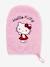 Bath Cape & Wash Mitt Gift Set, HELLO KITTY white 