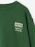 Sweatshirt with Chest Motif for Boys green+red 