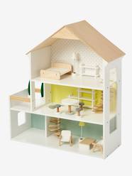 Sustainable Toys-Toys-Playsets-Animal & Heroes Figures-Dolls' House for Their Little Friends - Wood FSC® Certified