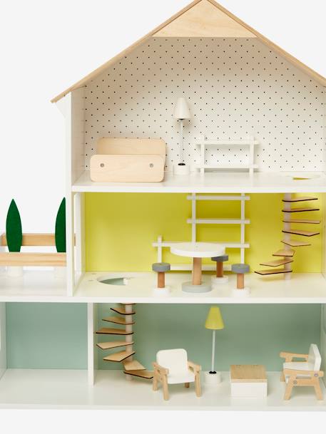 Dolls' House for Their Little Friends - Wood FSC® Certified White 