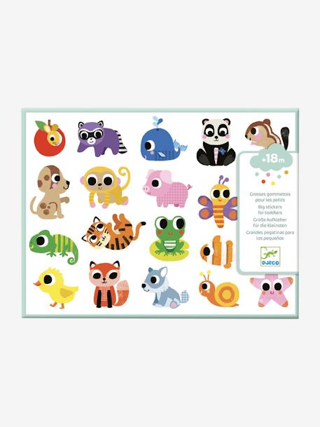 Easy-to-Handle Stickers, Baby Animals, by DJECO Multi 