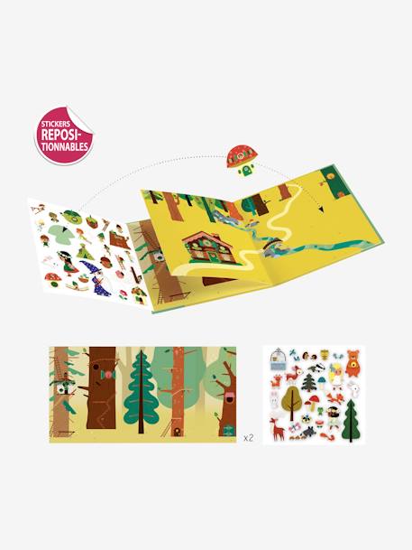 Reusable Stickers, the Magic Forest, by DJECO Multi 