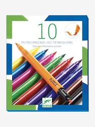 10 Classic Felt-Tip Brushes, by DJECO