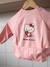 Long-Sleeved Bib for Babies, Hello Kitty rose 
