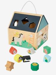 House with Wooden Shapes - FSC® Certified