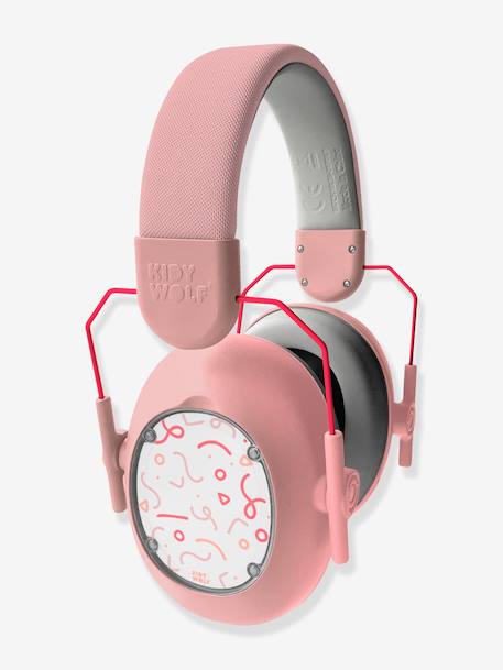 Noise-Cancelling Headphones Kidynoise - KIDYWOLF blue+green+rose 