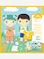 DJECO repositionable stickers red+yellow 