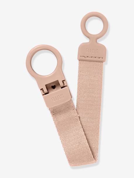 Soother clip Loop green+rose+white 