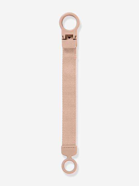 Soother clip Loop green+rose+white 