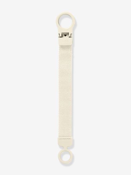 Soother clip Loop green+rose+white 