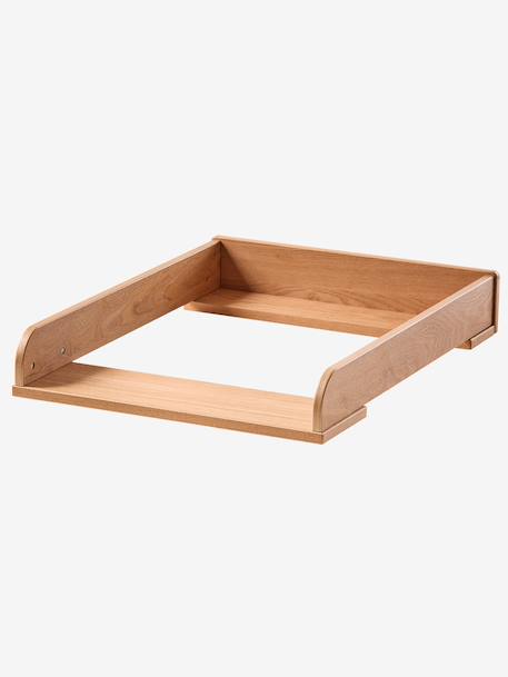 Changing table compatible with 42 and 52 cm deep chests of drawers wood 