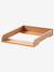 Changing table compatible with 42 and 52 cm deep chests of drawers wood 