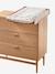 Changing table compatible with 42 and 52 cm deep chests of drawers wood 