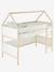 Suspended Shelf-Bedside Table White 