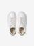 Synthetic Trainers for Girls printed white 