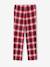 Women's flannel pyjamas, Christmas capsule chequered red 