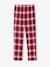 Women's flannel pyjamas, Christmas capsule chequered red 