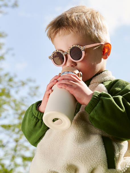 Stainless Steel Little Explorer Water Bottle beige 