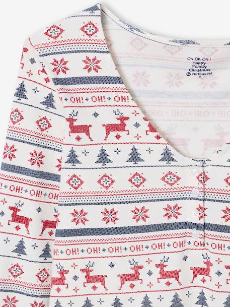 Christmas family 2-piece pyjamas for women night blue 