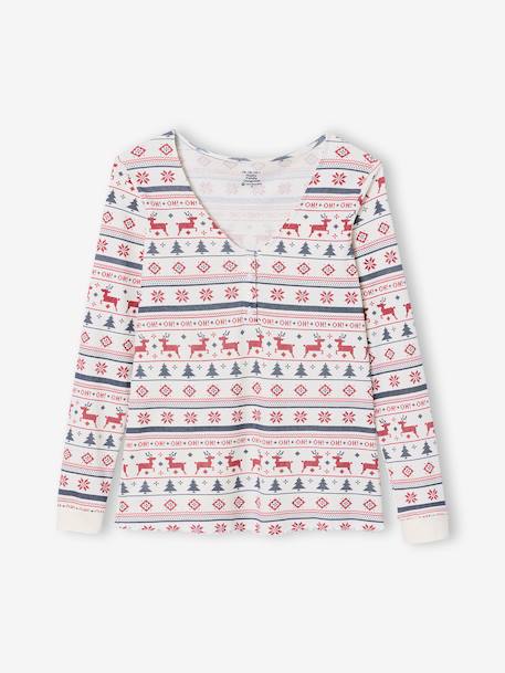 Christmas family 2-piece pyjamas for women night blue 