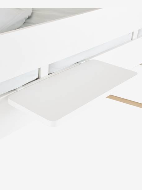 Suspended Shelf-Bedside Table White 