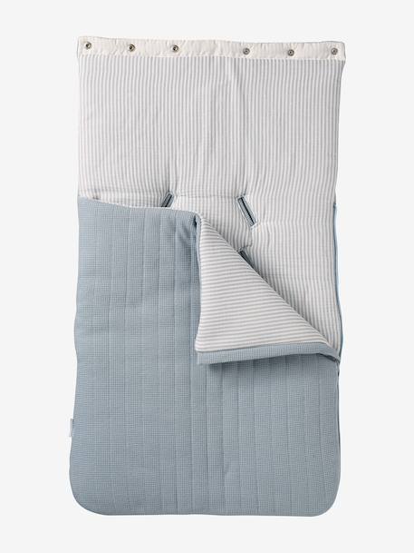 Baby Nest in Cotton Gauze crystal blue+grey blue+printed beige+printed pink+vanilla+white+WHITE MEDIUM ALL OVER PRINTED 