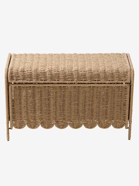 Feston folding storage chest beige 