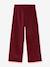 CYRILLUS wide-leg trousers beige+navy blue+raspberry pink 