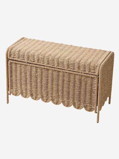 Feston folding storage chest beige 