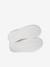 Synthetic Trainers for Girls printed white 