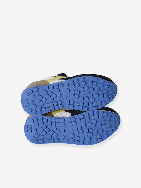 Synthetic Trainers for Children set blue 