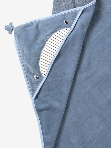 Apron Baby Bath Cape for Parent/Baby cappuccino+grey blue+ochre+terracotta 