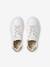 Synthetic Trainers with Laces, for Girls printed white 