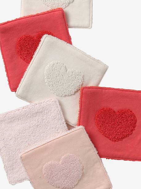 Pack of 6 sponge wipes ecru 