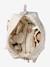 24-hour bag MAMA TEDDY cappuccino+ecru+printed white+white 