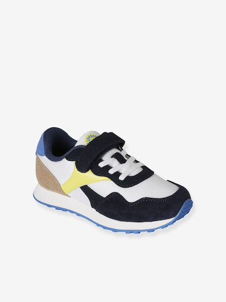 Synthetic Trainers for Children set blue 
