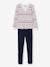 Christmas family 2-piece pyjamas for women night blue 
